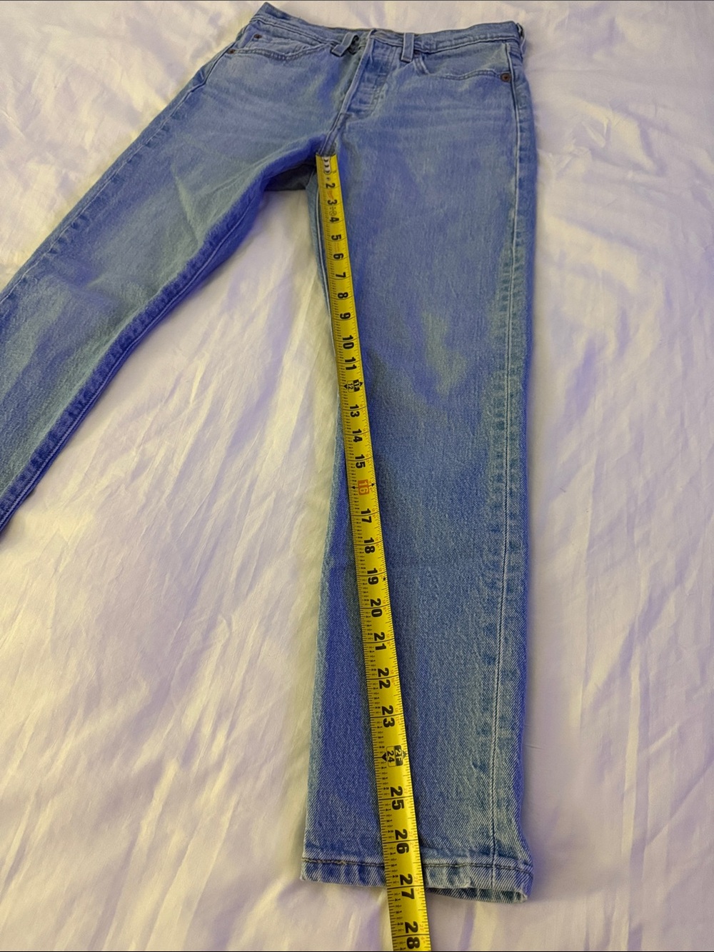 Levi's Blue Women's Skinny Jeans - Slim Fit - Picture 8 of 10